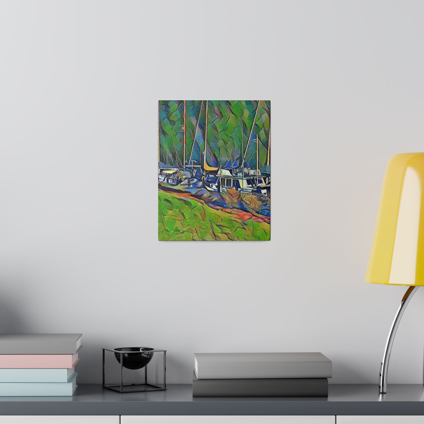 Intriguing Vistas™ Nautical Series Matte Canvas Print in 12 Portrait Sizes!!