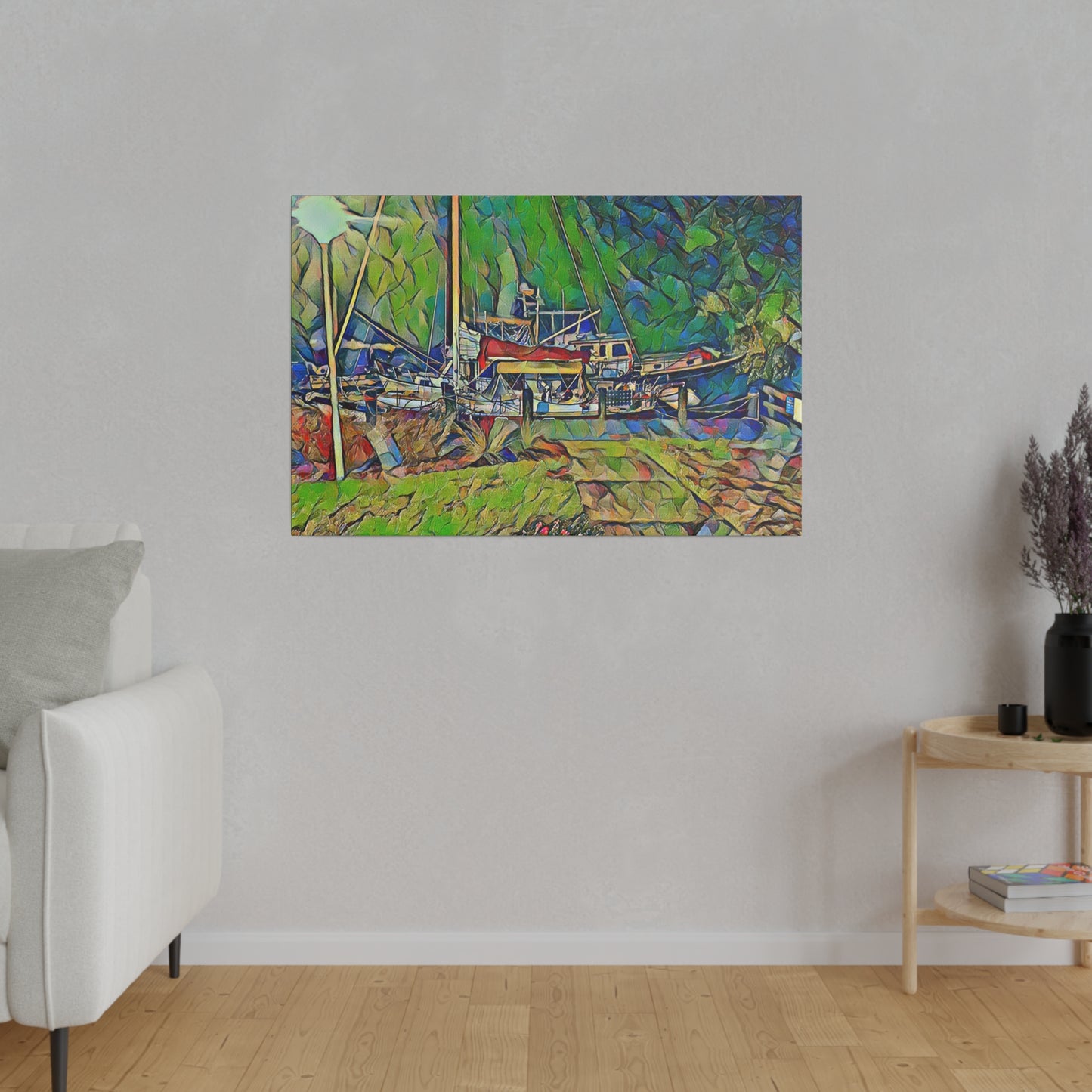 Canvas Print in Multiple Landscape Sizes from the Nautical Series at Intriguing Vistas