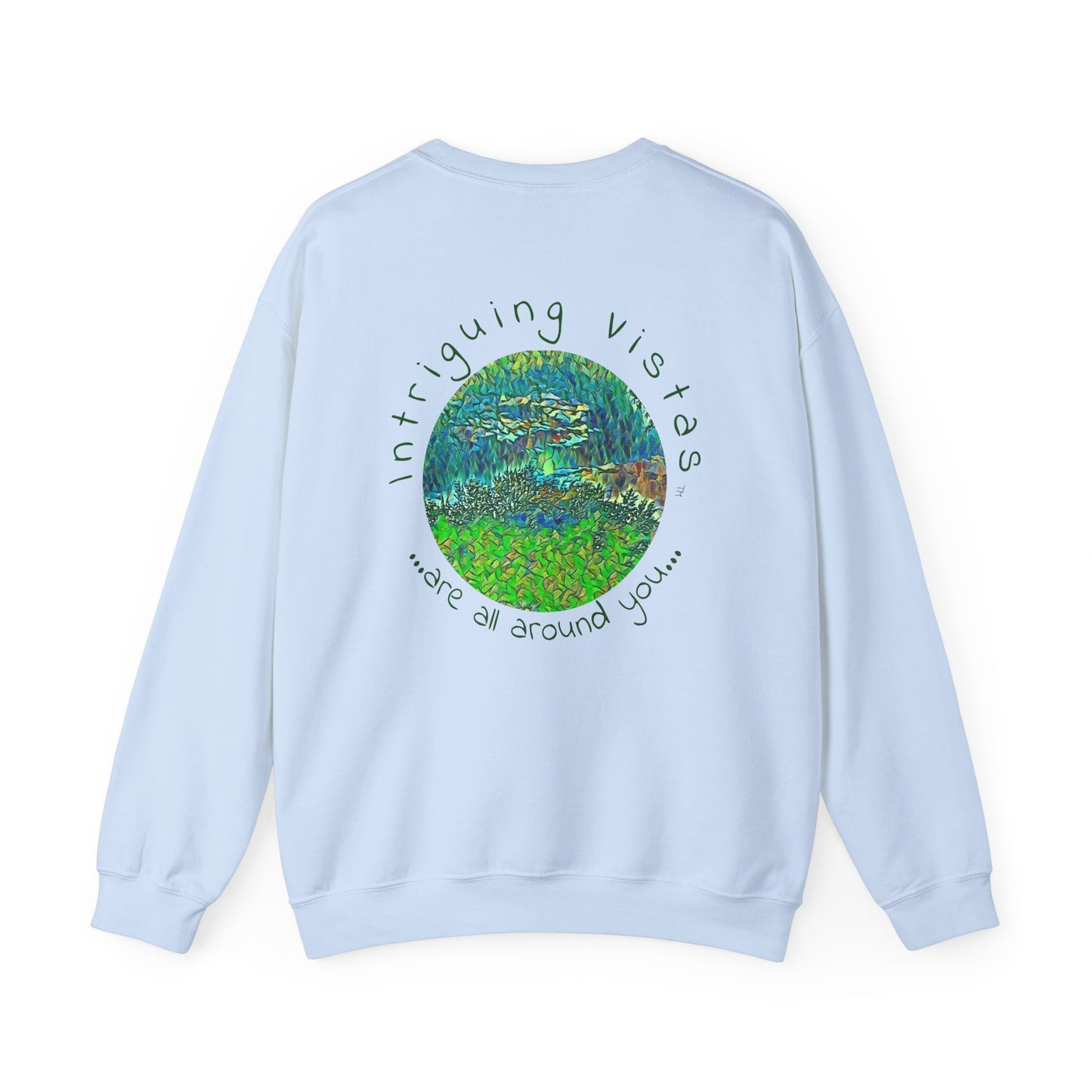 Gildan 18000 Unisex Adult Heavy Blend Crewneck Sweatshirt from the Scenery Series at Intriguing Vistas