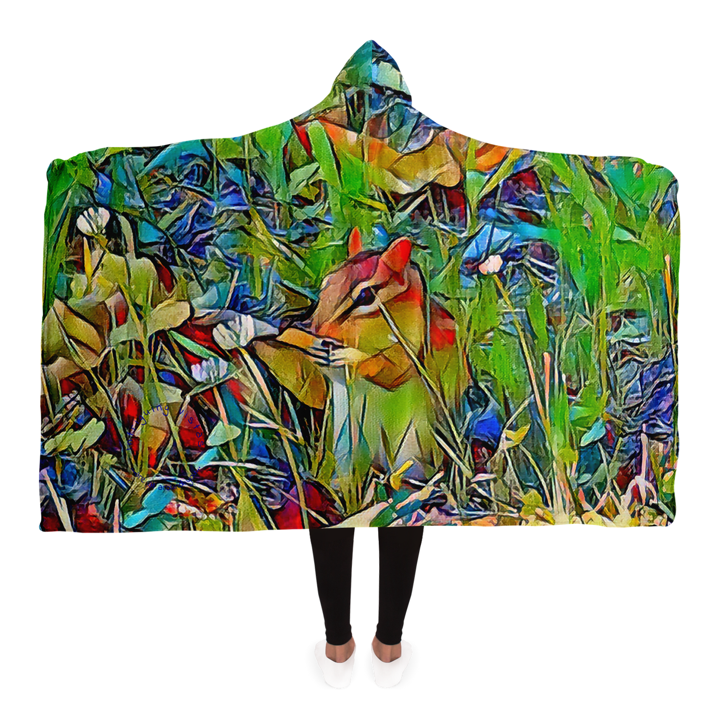 Intriguing Vistas™ Wildlife Series Hooded Blanket