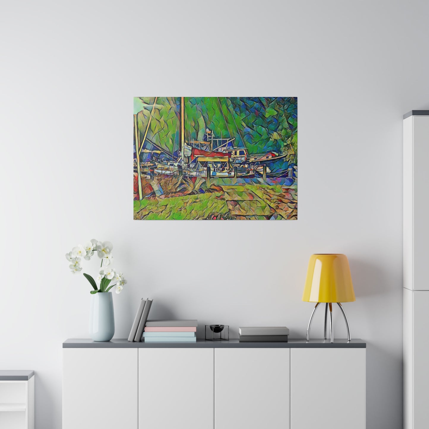 Canvas Print in Multiple Landscape Sizes from the Nautical Series at Intriguing Vistas