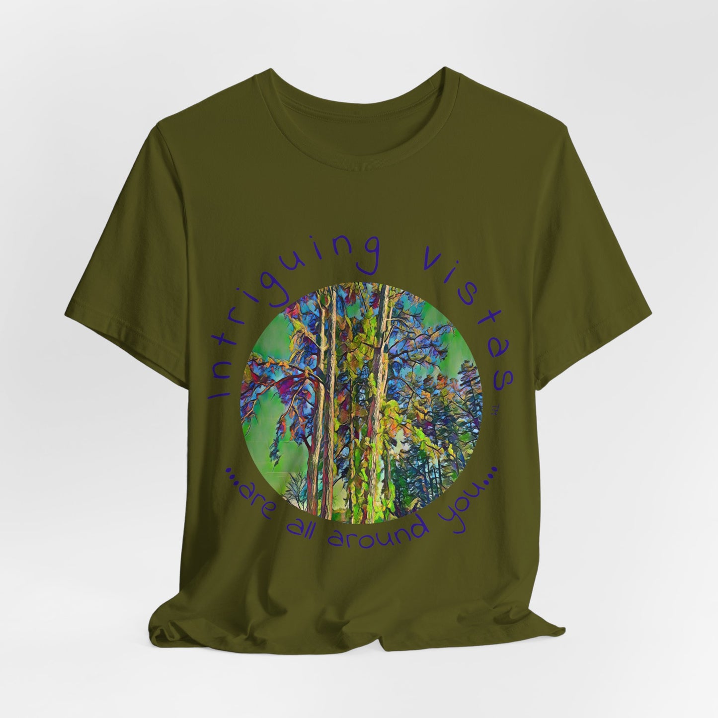 Intriguing Vistas™ Scenery Series Unisex Jersey Short Sleeve Tee