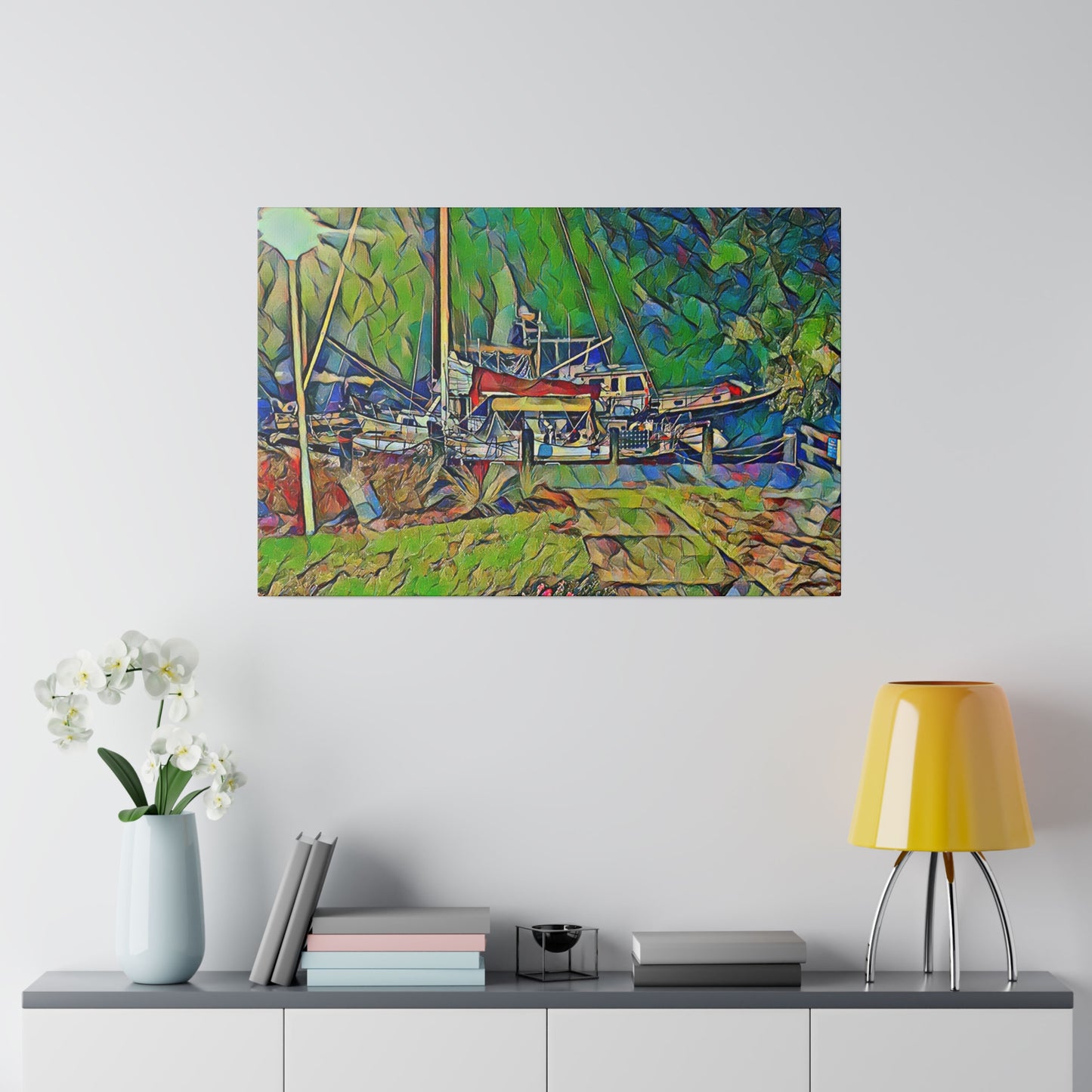 Canvas Print in Multiple Landscape Sizes from the Nautical Series at Intriguing Vistas