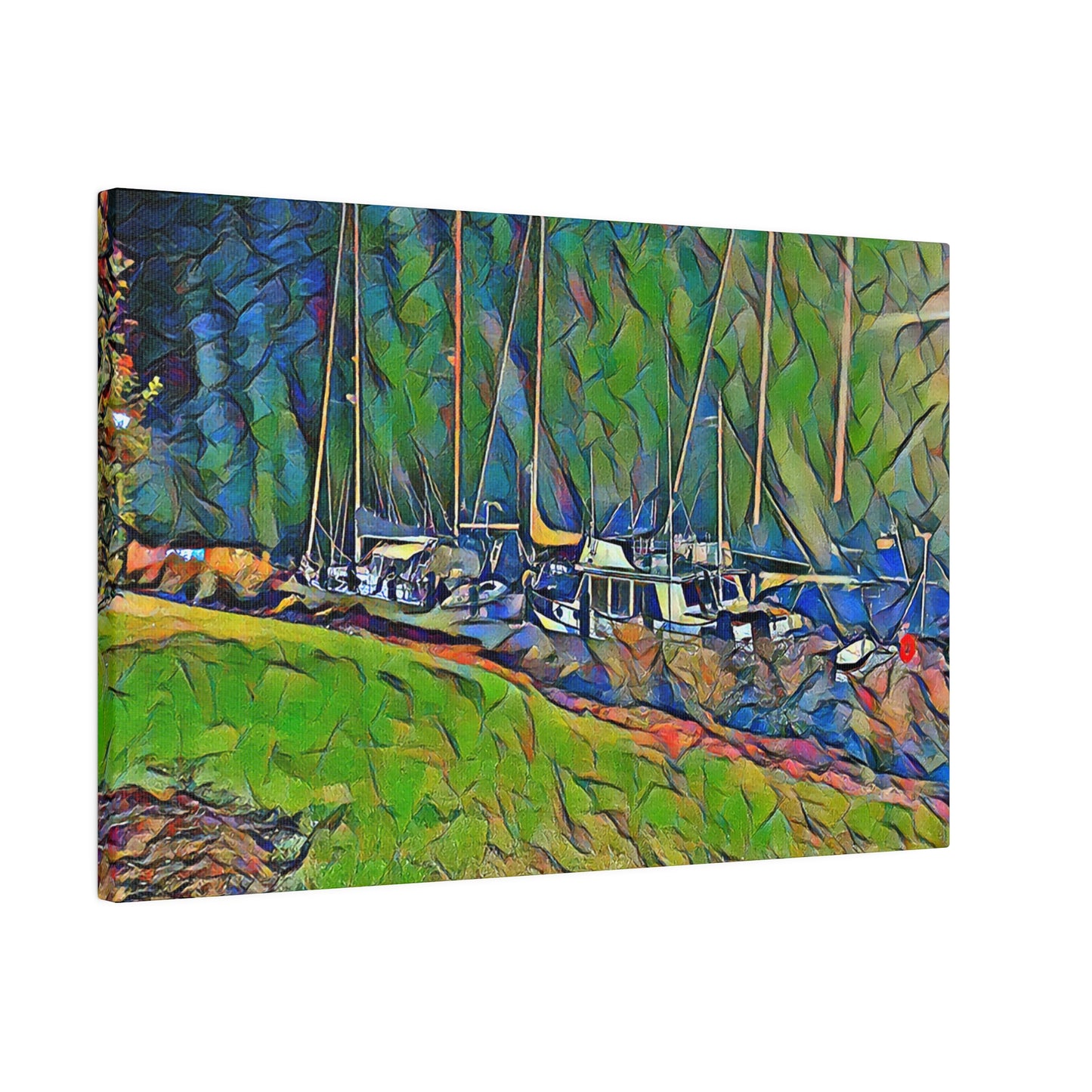 Canvas Art Print in Multiple Landscape Sizes from the Nautical Series at Intriguing Vistas