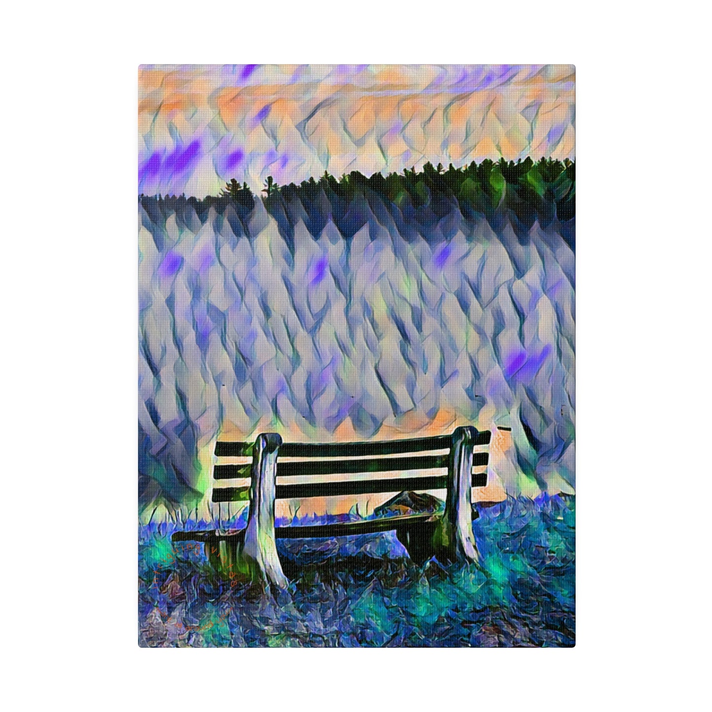 Intriguing Vistas™ Scenery Series Matte Canvas Print in 12 Portrait Sizes!!