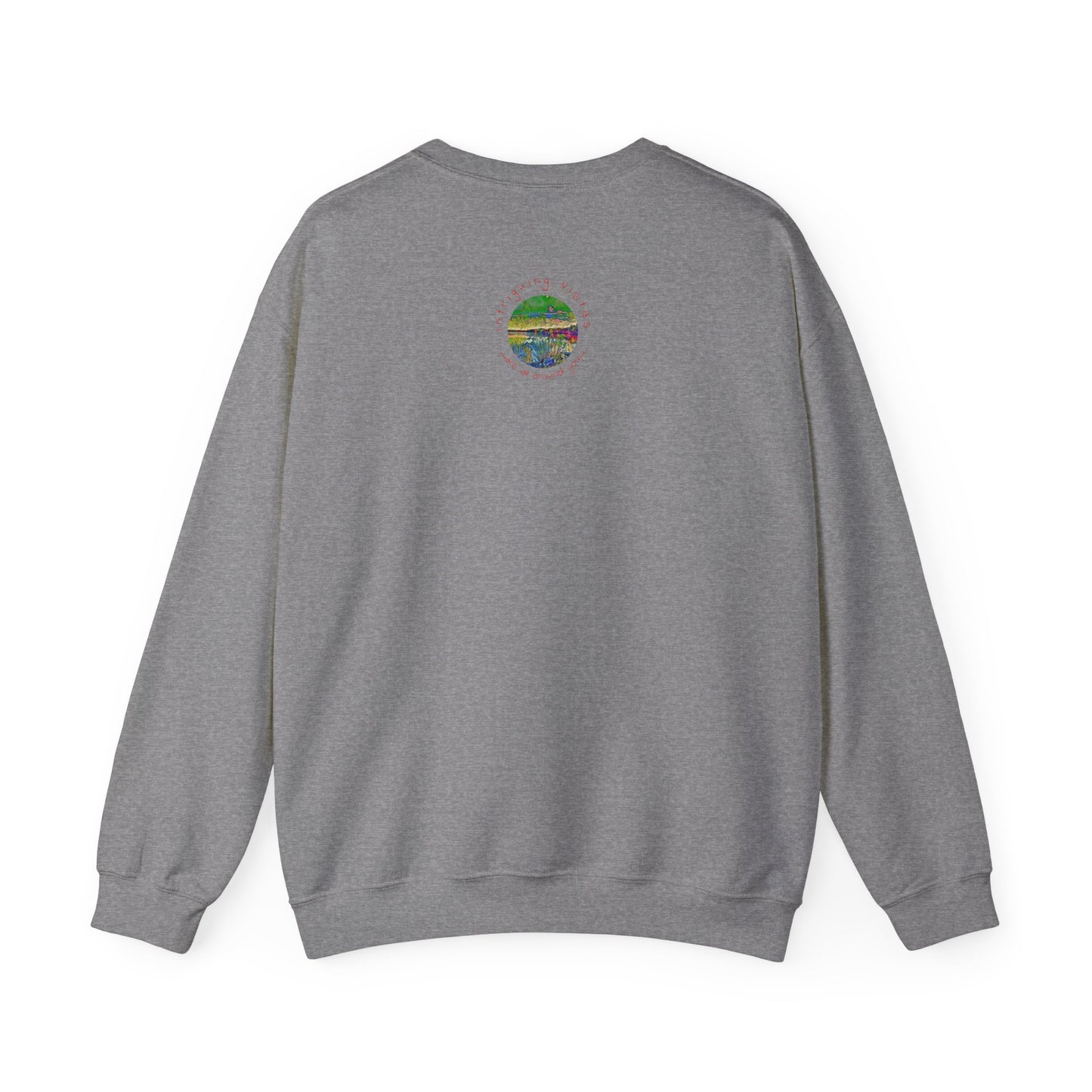 Intriguing Vistas™ Scenery Series Unisex Heavy Blend™ Crewneck Sweatshirt in 7 colors!