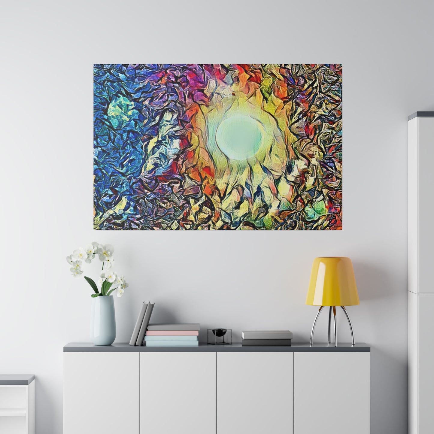 Canvas Art Print in Multiple Landscape Sizes from the Night Sky Series at Intriguing Vistas