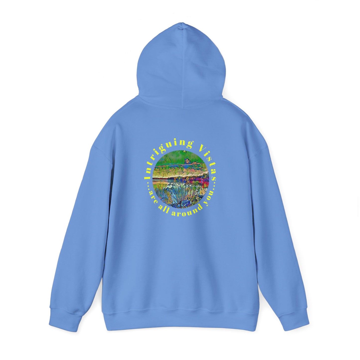 Gildan 18500 Unisex Adult Heavy Blend Crewneck Hooded Sweatshirt from the Scenery Series at Intriguing Vistas