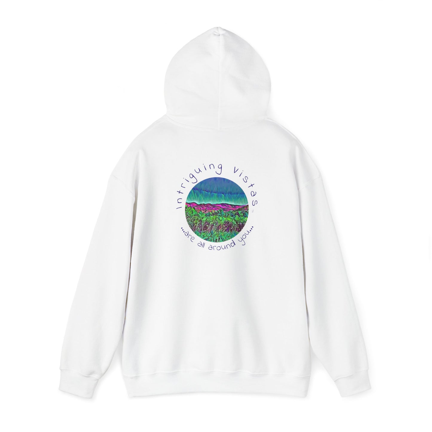 Intriguing Vistas™ Scenery Series Unisex Heavy Blend™ Hooded Sweatshirt