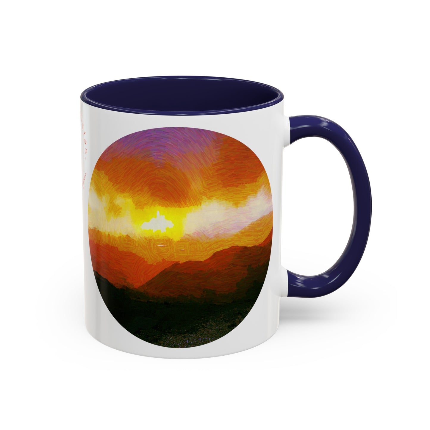 Intriguing Vistas™ Sunset Series Accent Coffee Mug, 11oz