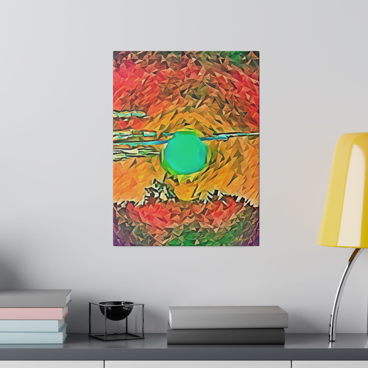 Intriguing Vistas™ Sunset Series Matte Canvas Print in 12 Portrait Sizes!!