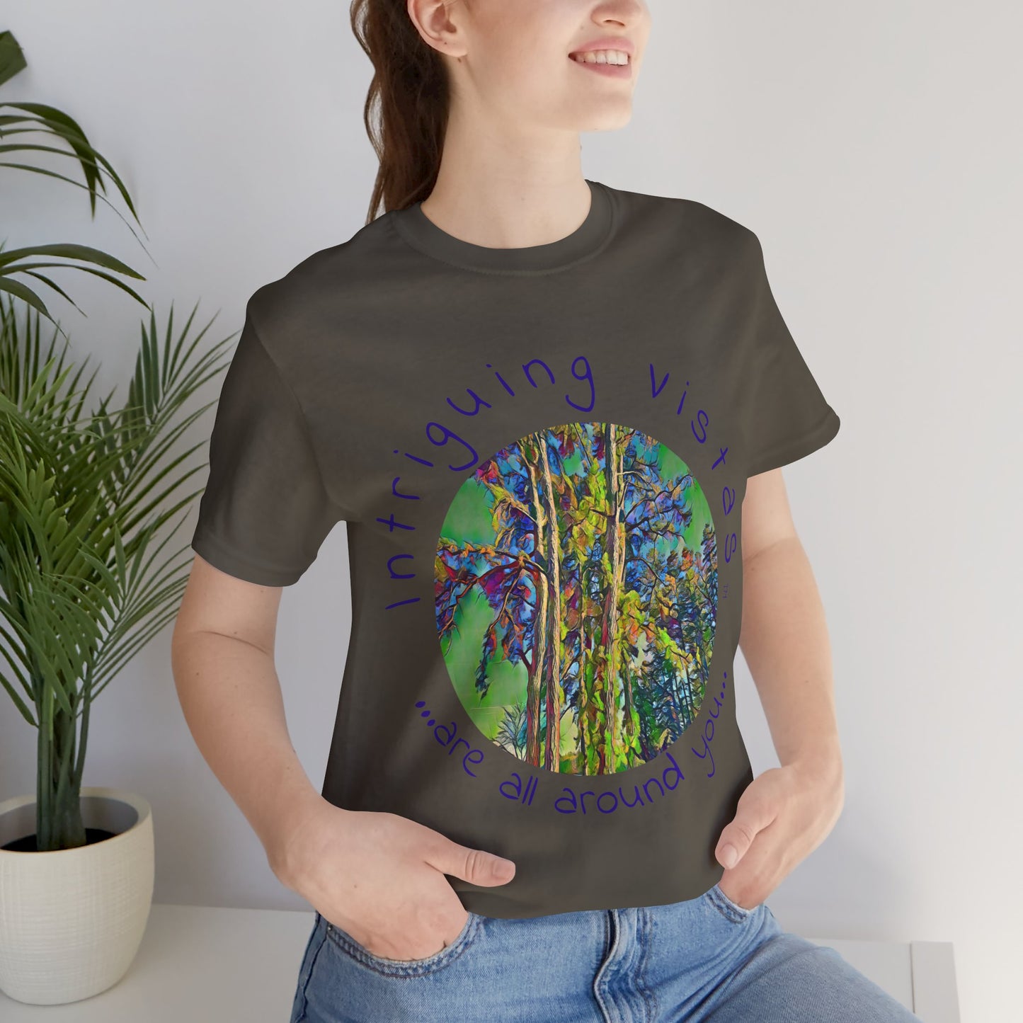 Intriguing Vistas™ Scenery Series Unisex Jersey Short Sleeve Tee