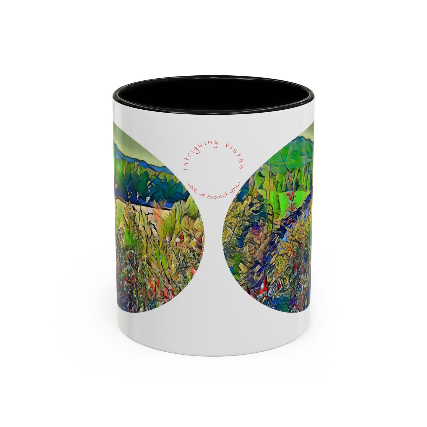 Intriguing Vistas™ Scenery Series Accent Coffee Mug, 11oz