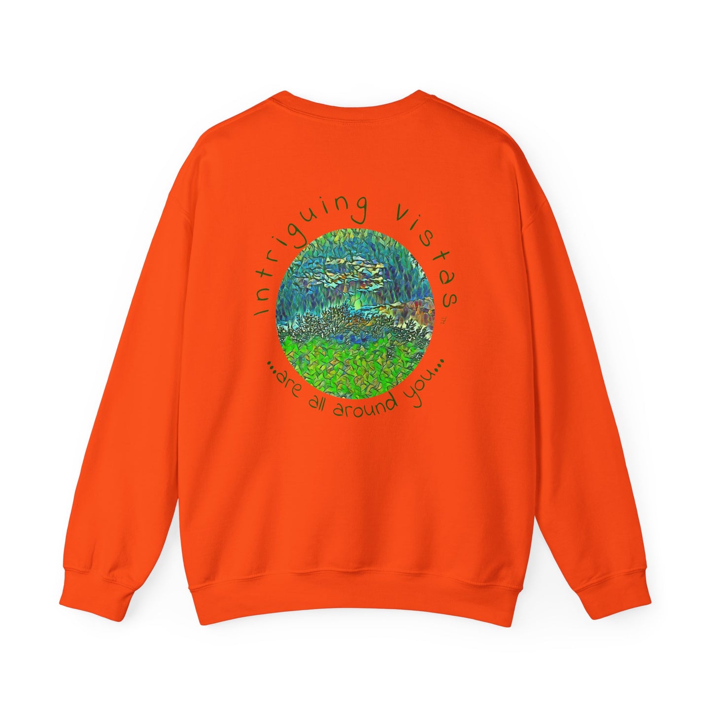 Gildan 18000 Unisex Adult Heavy Blend Crewneck Sweatshirt from the Scenery Series at Intriguing Vistas