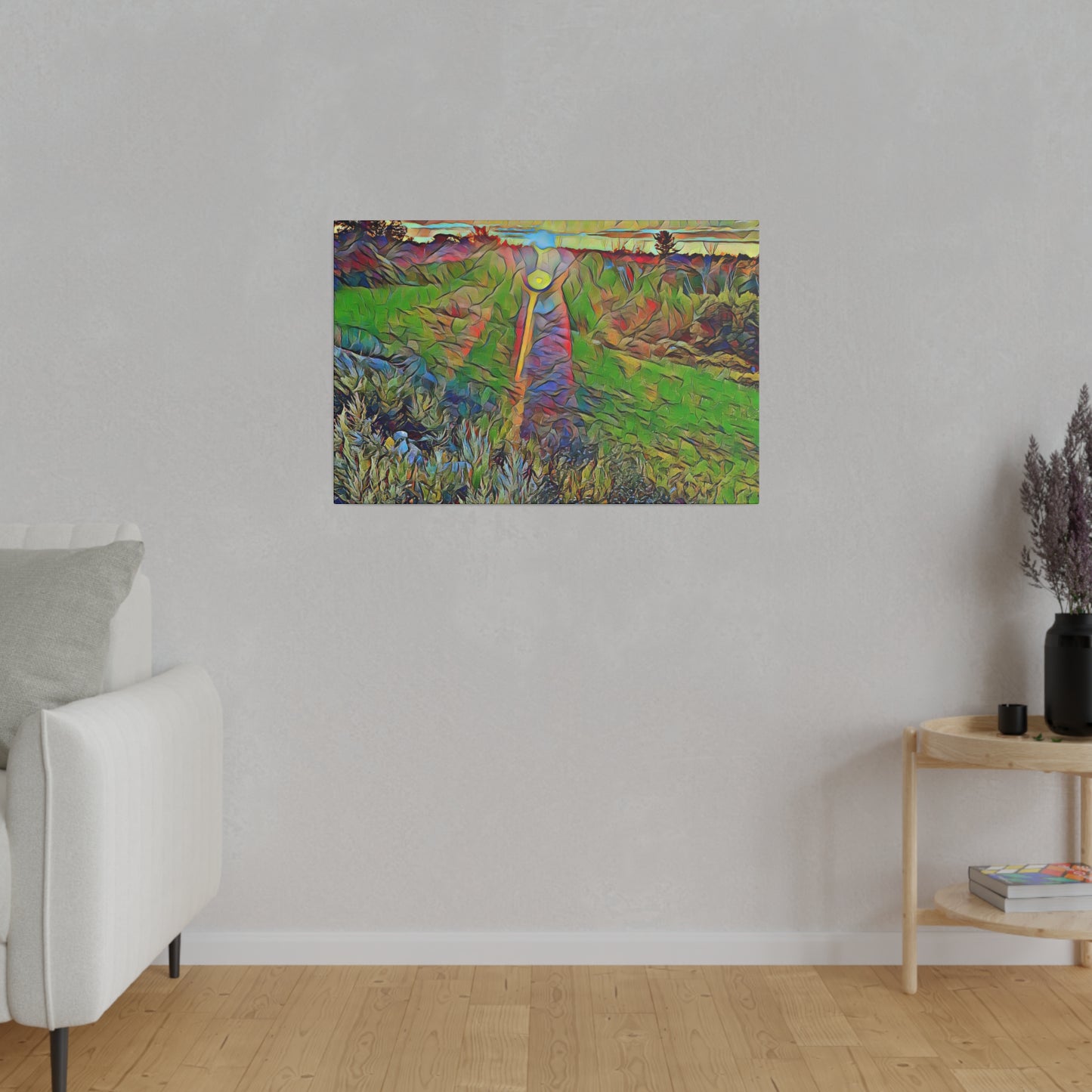 Canvas Art Print in Multiple Landscape Sizes from the Sunset Series at Intriguing Vistas