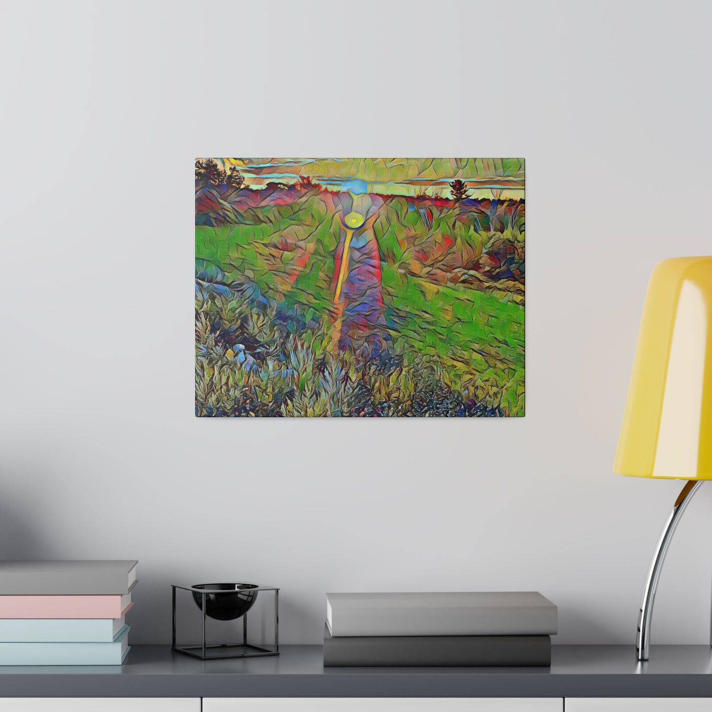 Canvas Art Print in Multiple Landscape Sizes from the Sunset Series at Intriguing Vistas