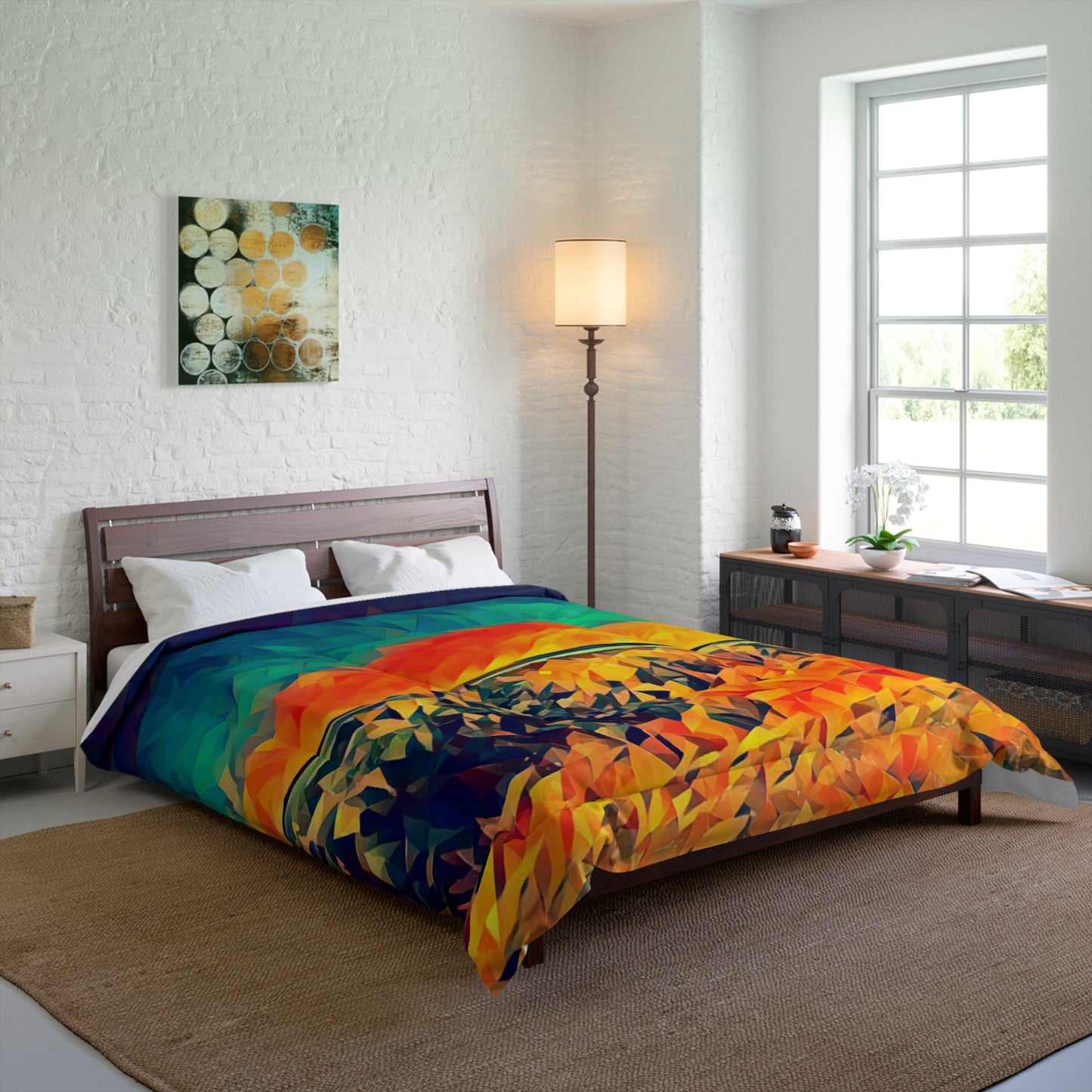 Custom Comforter Available in Four Sizes From The Night Sky Series at Intriguing Vistas