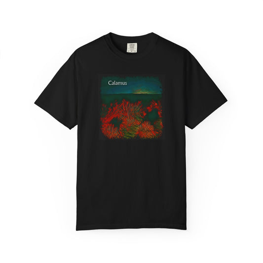 Calamus Nightscape T-Shirt — Floral Sunset Graphic Tee