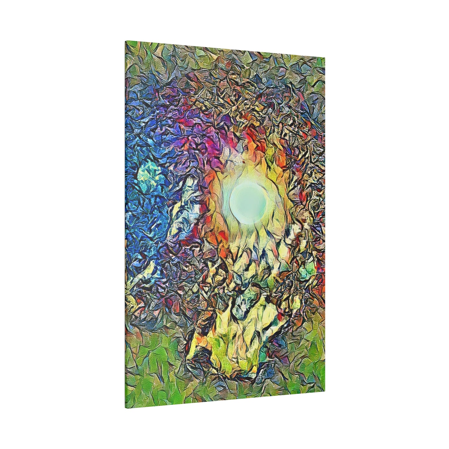 Canvas Art Print in Multiple Portrait Sizes from the Night Sky Series at Intriguing Vistas