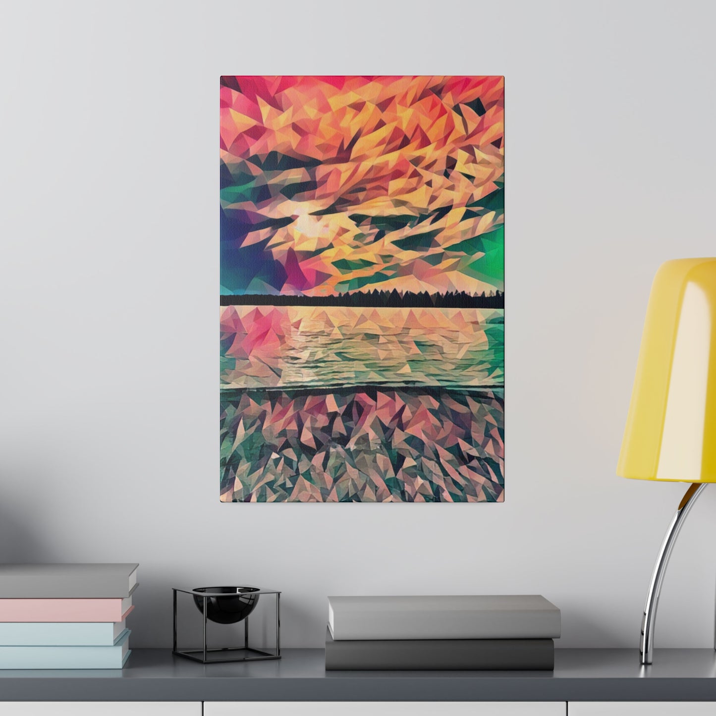 Canvas Print in Multiple Portrait Sizes from the Sunset Series at Intriguing Vistas