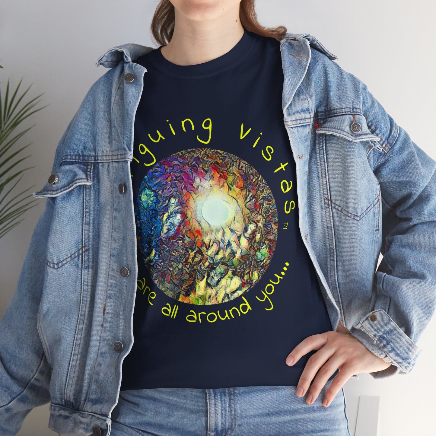 Intriguing Vistas™ Night Sky Series Unisex Heavy Cotton Tee