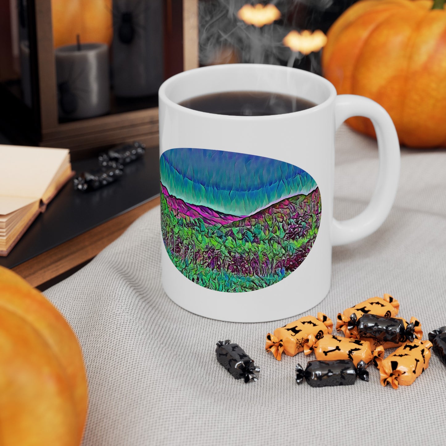 Intriguing Vistas™ Scenery Series Ceramic Mug 11oz