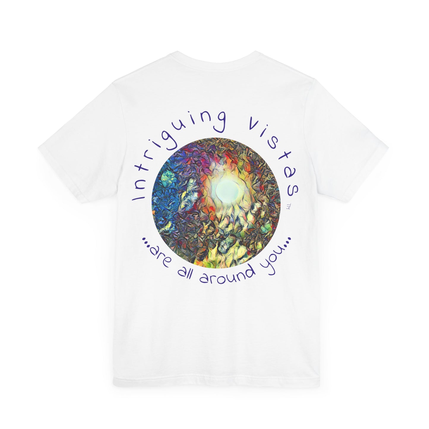 Intriguing Vistas™ Night Sky Series Unisex Jersey Short Sleeve Tee