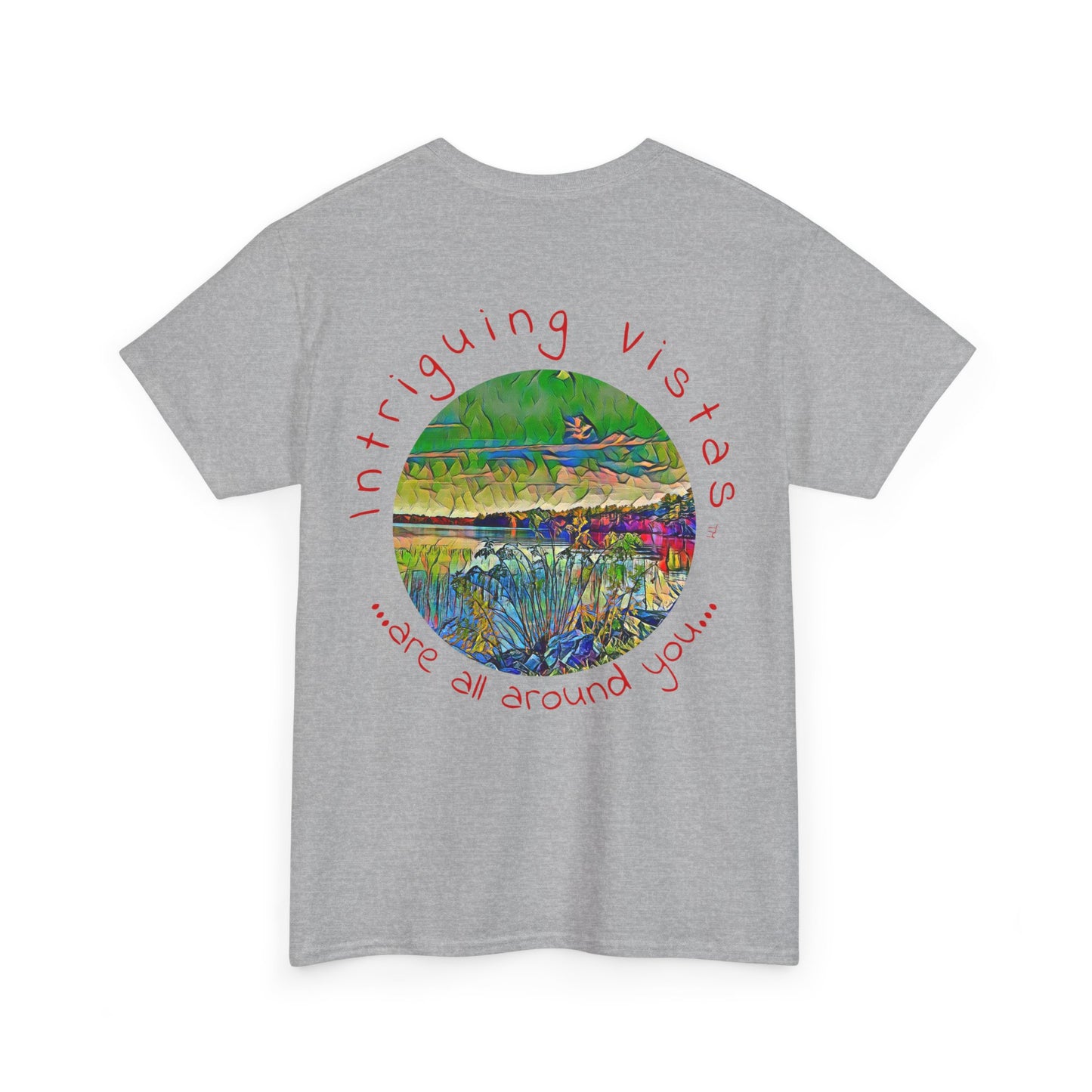 Intriguing Vistas™ Scenery Series Unisex Heavy Cotton Tee