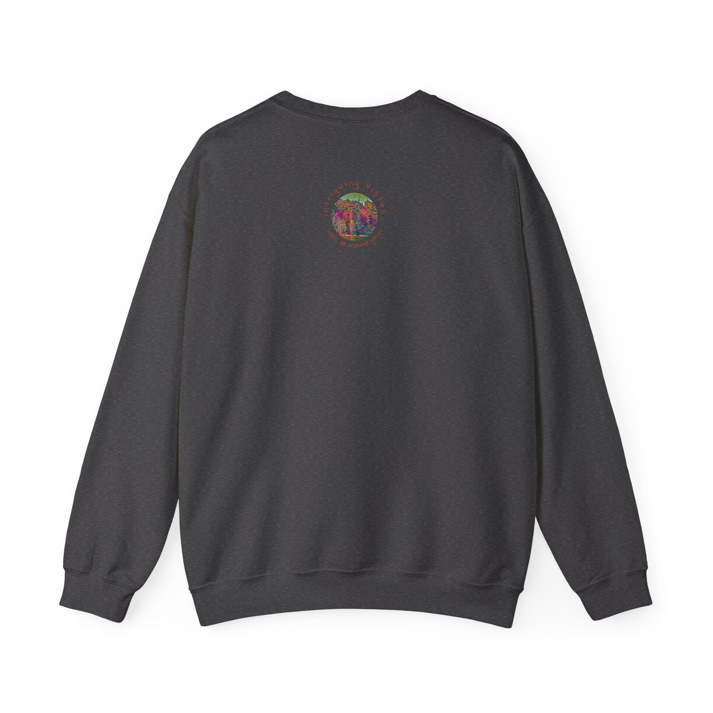 Intriguing Vistas™ Scenery Series Unisex Heavy Blend™ Crewneck Sweatshirt in 7 colors!