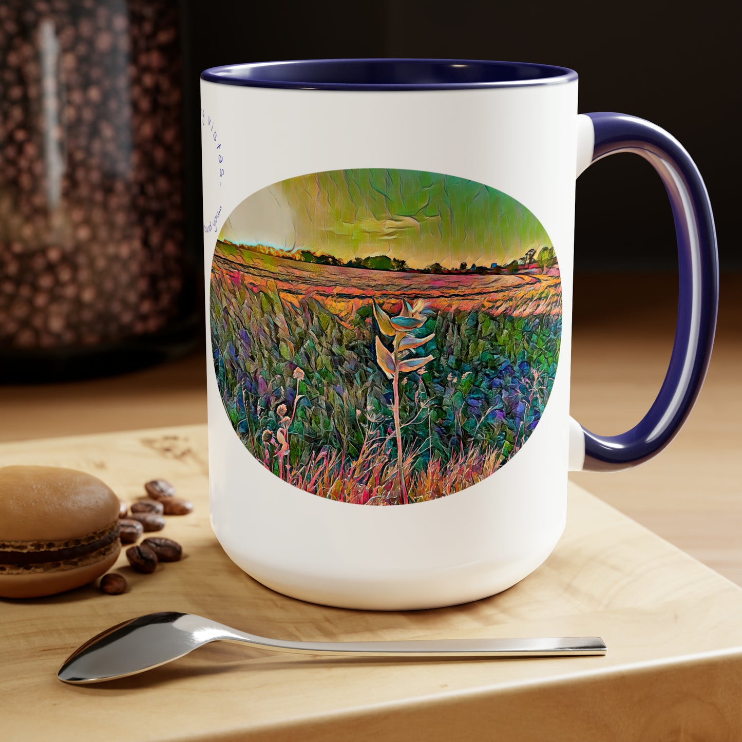 Intriguing Vistas™ Scenery Series Two-Tone Coffee Mugs, 15oz