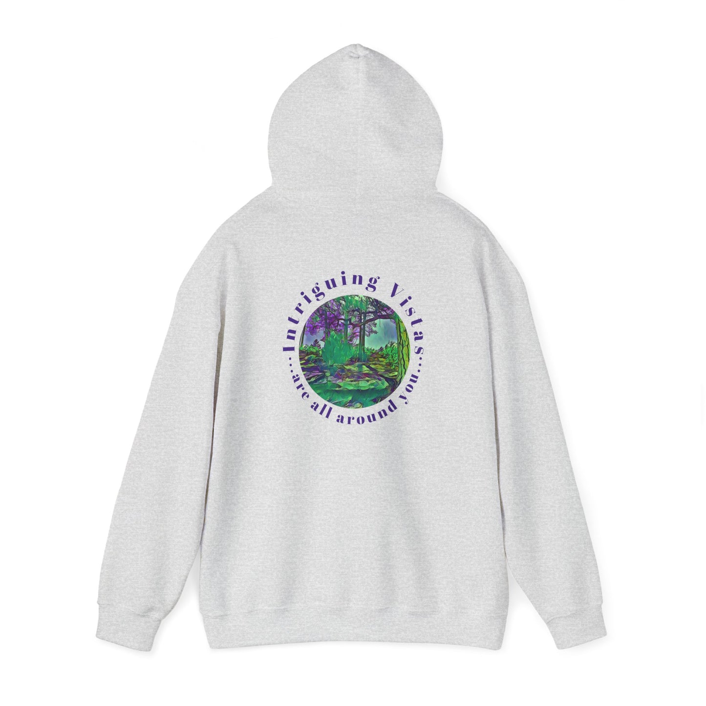 Gildan 18500 Unisex Adult Heavy Blend Crewneck Hooded Sweatshirt from the Scenery Series at Intriguing Vistas