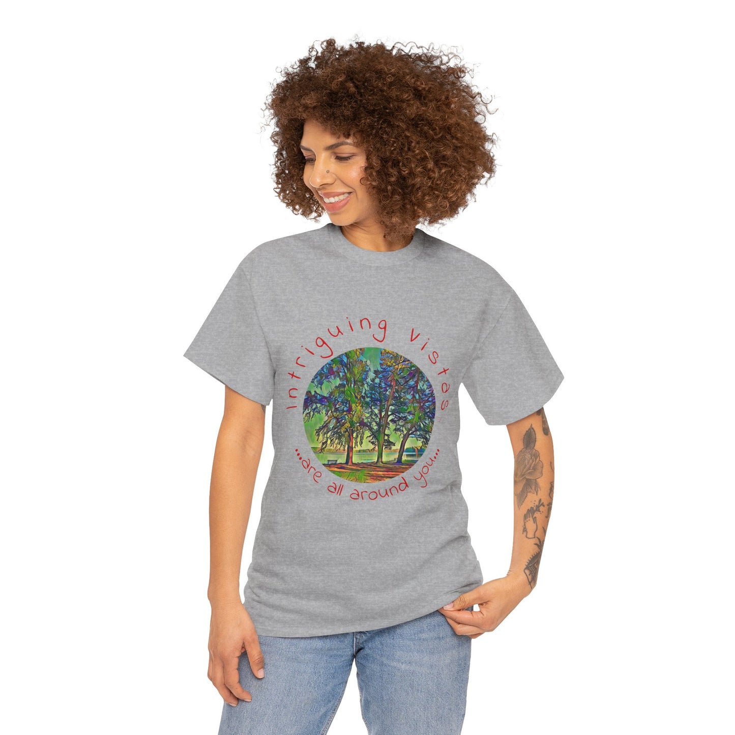 Gildan 5000 Unisex Adult Heavy Cotton Tee from the Scenery Series at Intriguing Vistas