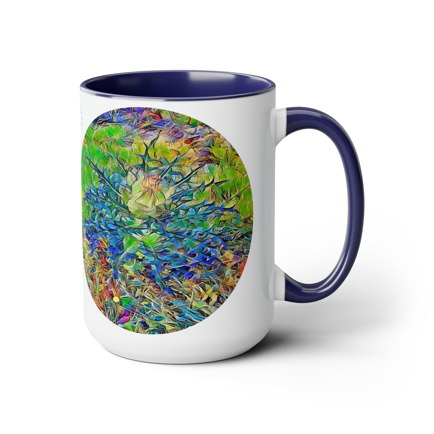 Intriguing Vistas™ Scenery Series Two-Tone Coffee Mugs, 15oz