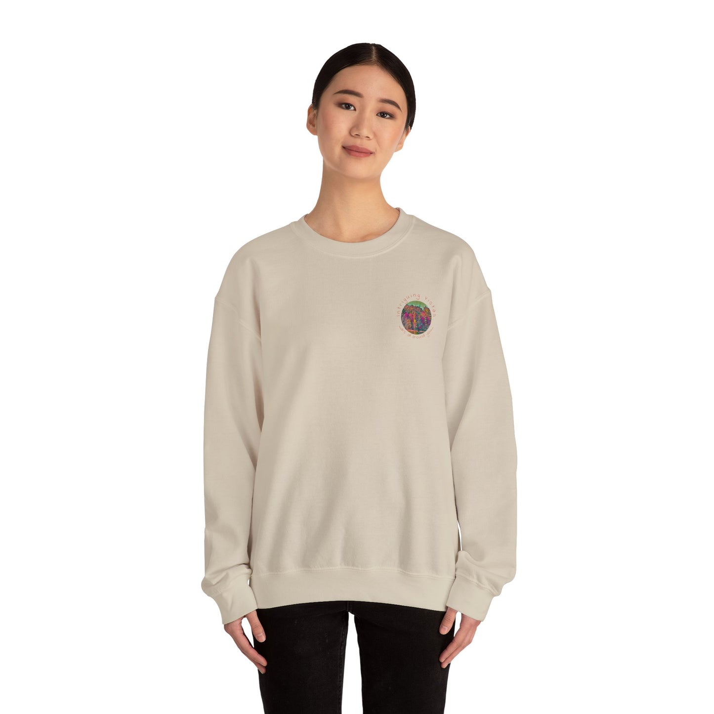 Gildan 18000 Unisex Adult Heavy Blend Crewneck Sweatshirt from the Scenery Series at Intriguing Vistas