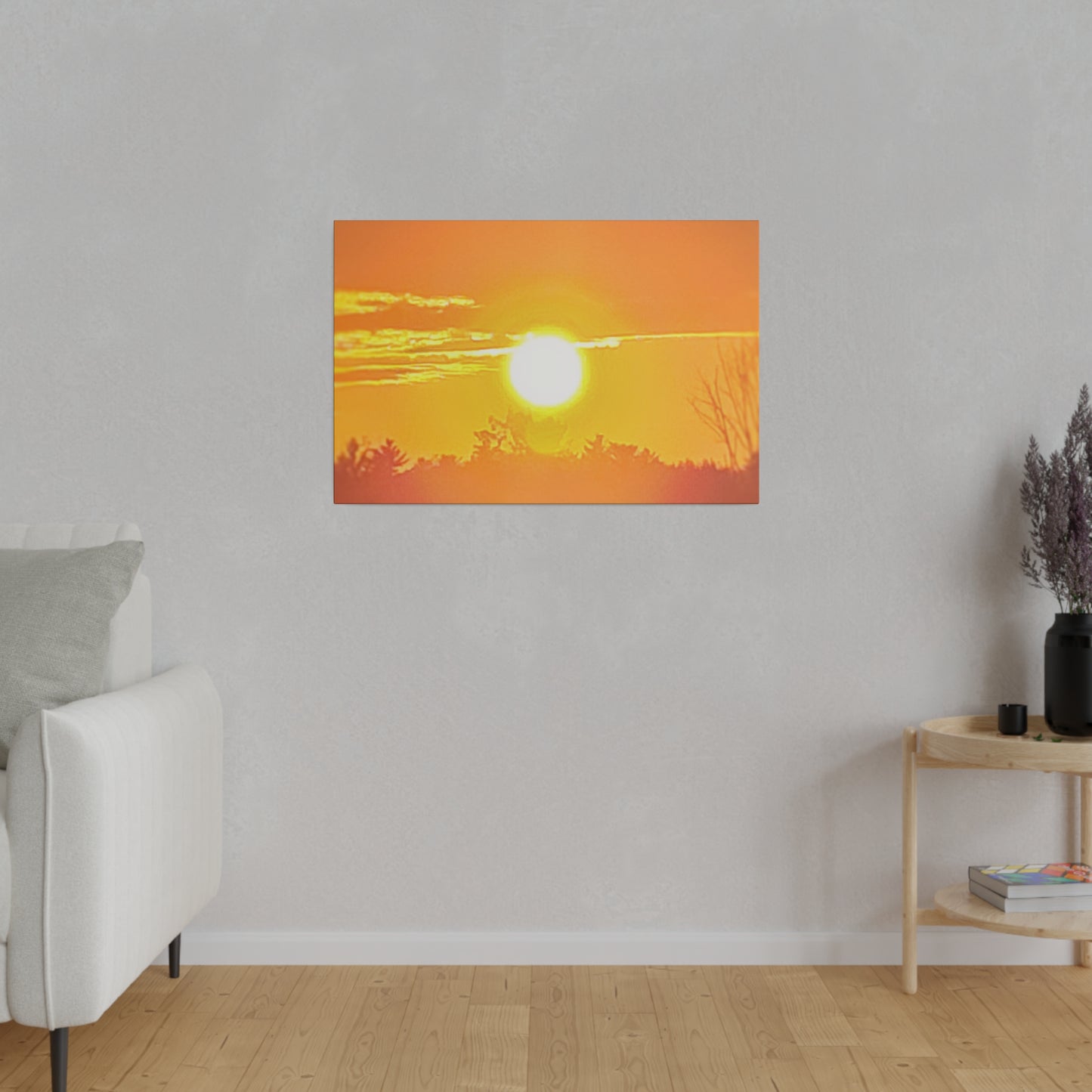 Canvas Print in Multiple Landscape Sizes from the Sunset Series at Intriguing Vistas