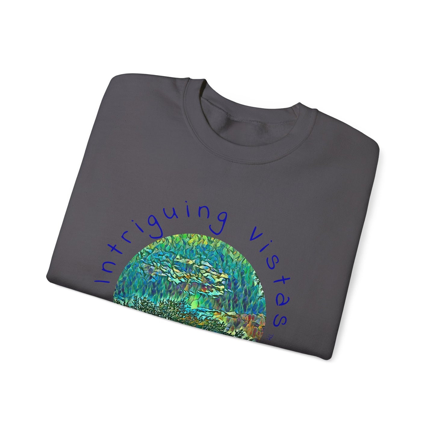 Gildan 18000 Unisex Adult Heavy Blend Crewneck Sweatshirt from the Night Sky Series at Intriguing Vistas