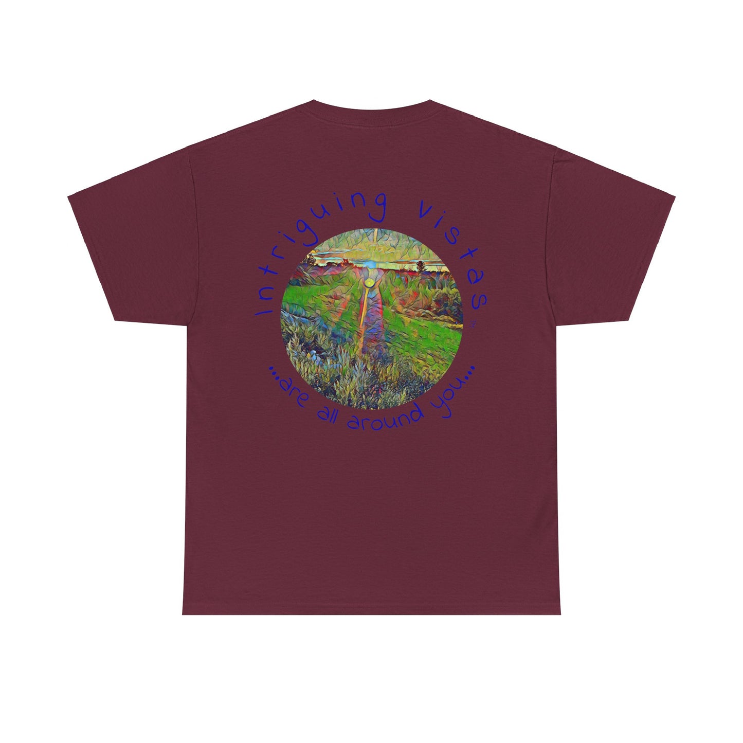 Intriguing Vistas™ Sunset Series Unisex Heavy Cotton Tee