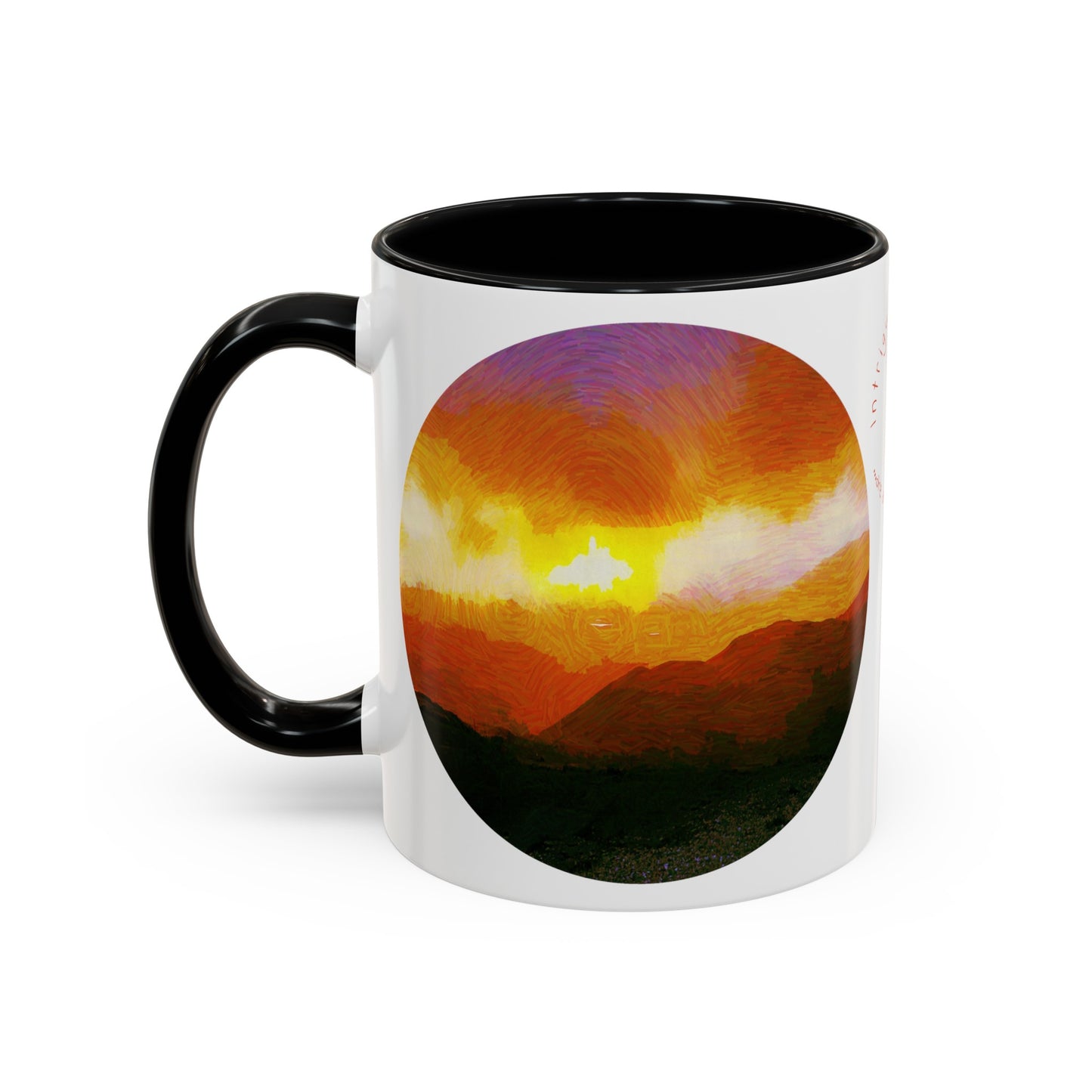 Intriguing Vistas™ Sunset Series Accent Coffee Mug, 11oz