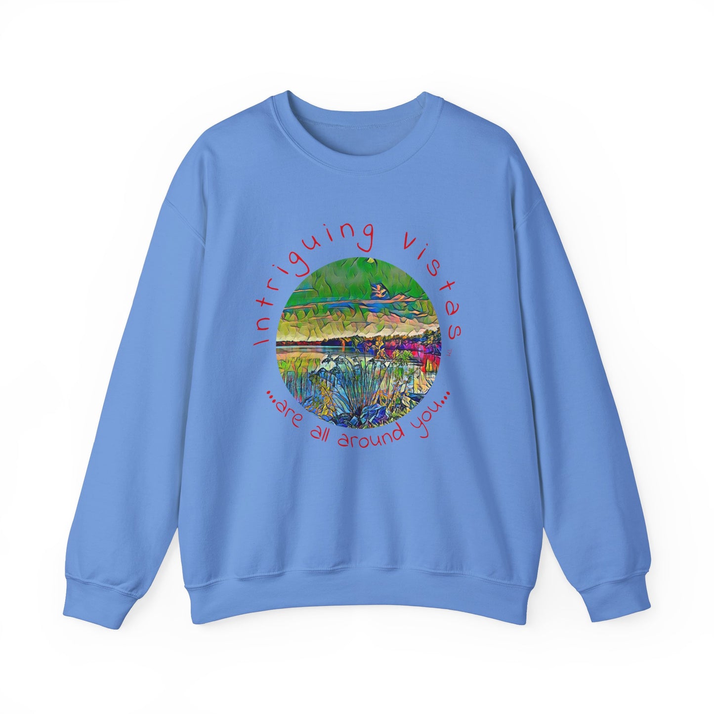 Gildan 18000 Unisex Adult Heavy Blend Crewneck Sweatshirt from the Scenery Series at Intriguing Vistas