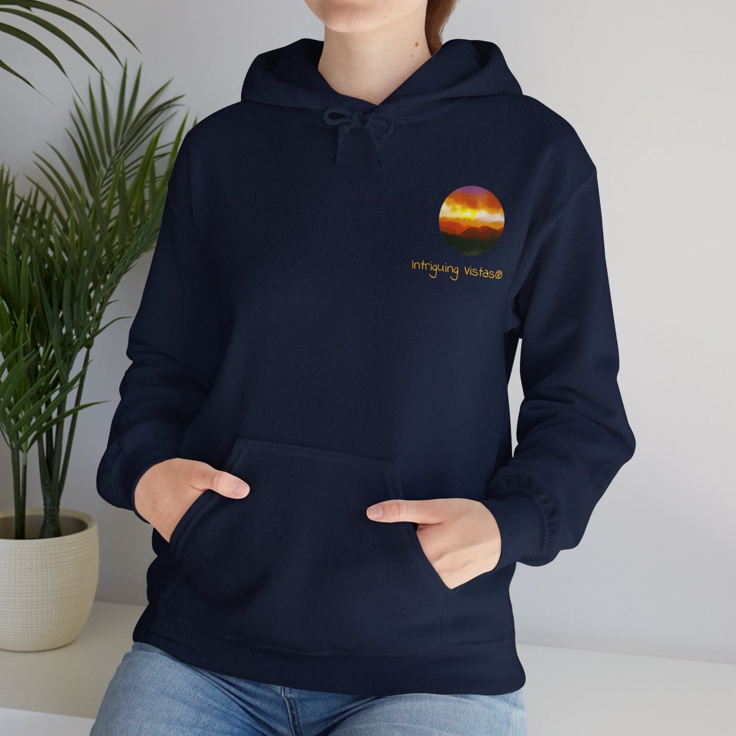 Intriguing Vistas™ Sunset Series Unisex Heavy Blend™ Hooded Sweatshirt