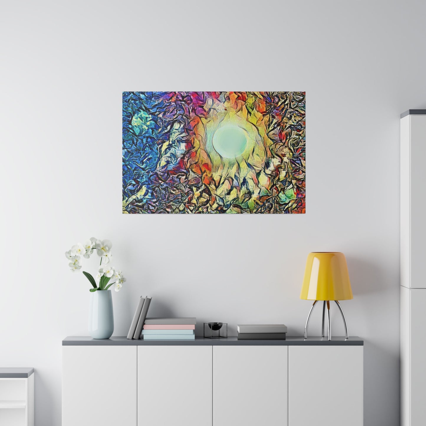 Canvas Art Print in Multiple Landscape Sizes from the Night Sky Series at Intriguing Vistas