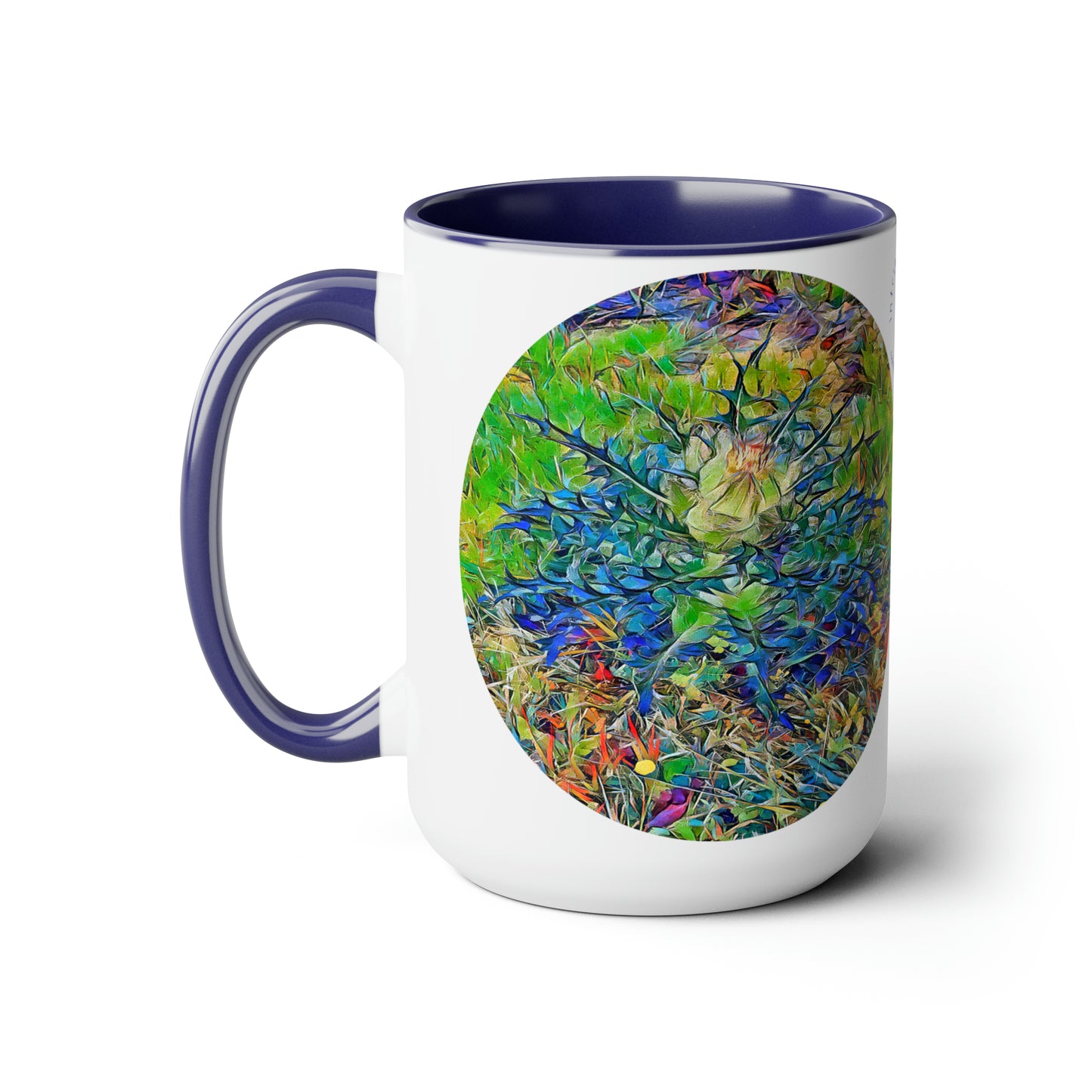 Intriguing Vistas™ Scenery Series Two-Tone Coffee Mugs, 15oz