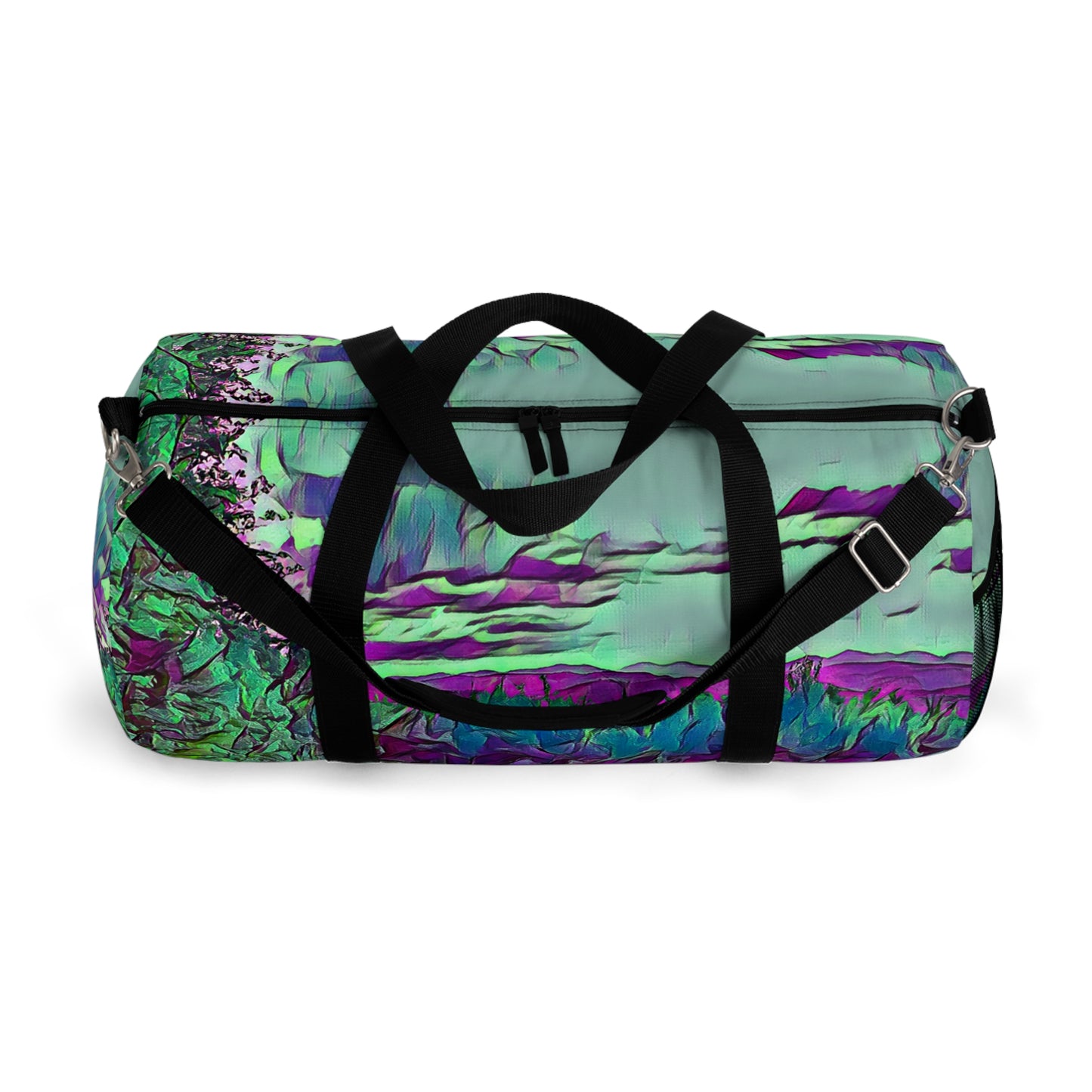 Custom Duffel Bag available in two sizes from the Scenery Series at Intriguing Vistas