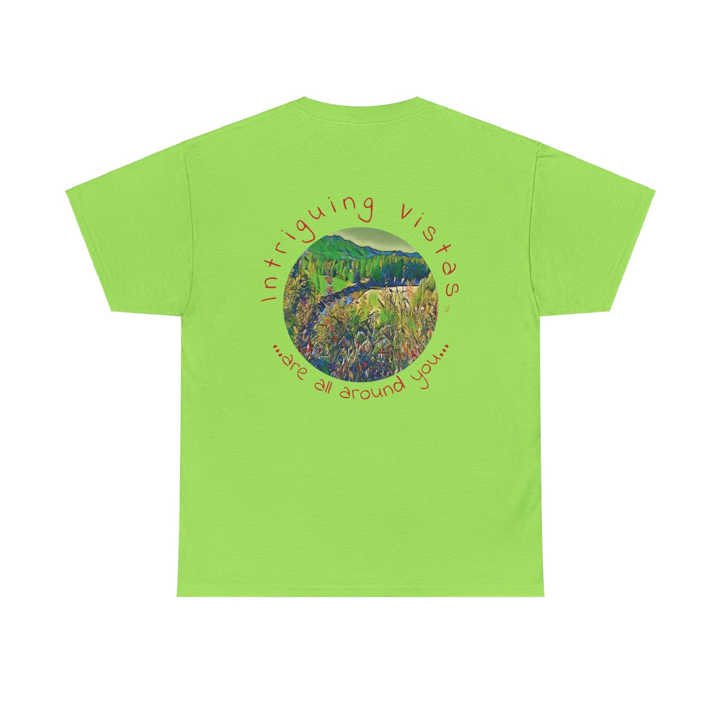 Gildan 5000 Unisex Adult Heavy Cotton Tee from the Scenery Series at Intriguing Vistas