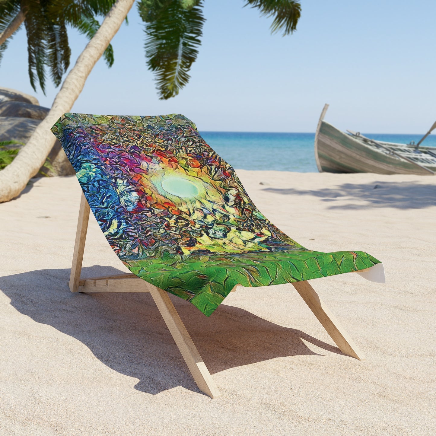 Custom Beach Towel available in two sizes from the Night Sky Series at Intriguing Vistas