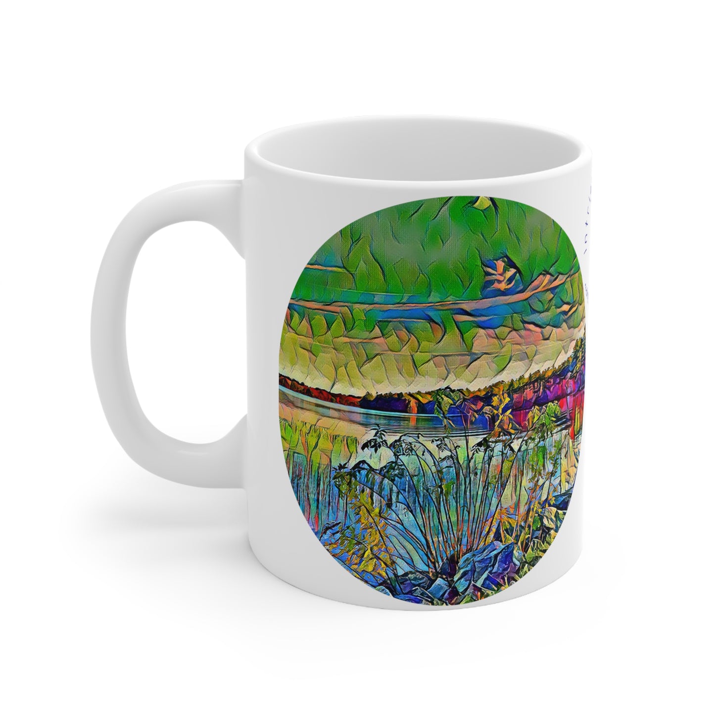 Intriguing Vistas™ Scenery Series Ceramic Mug 11oz