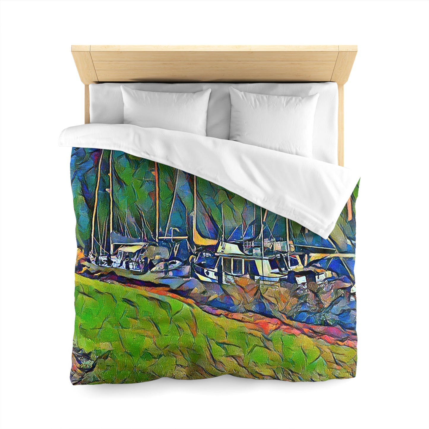 Intriguing Vistas™ Nautical Series Duvet Cover