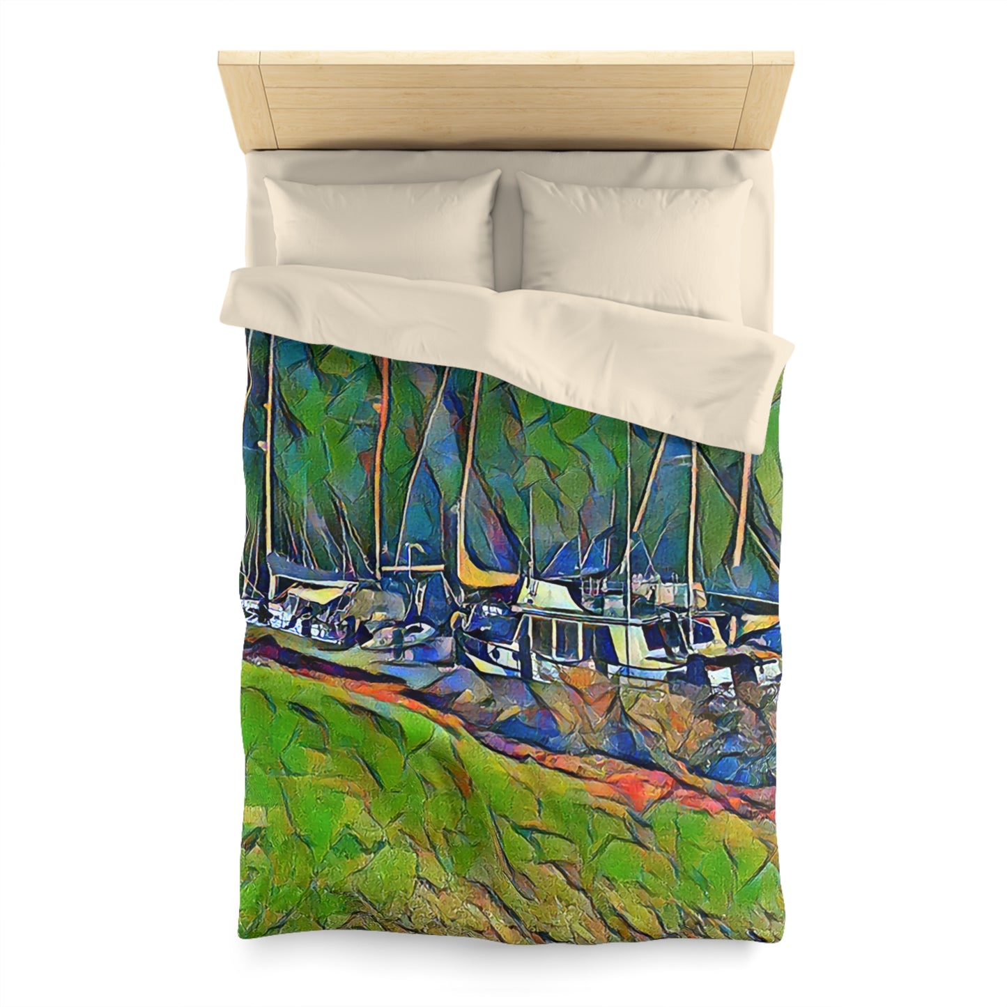 Intriguing Vistas™ Nautical Series Duvet Cover