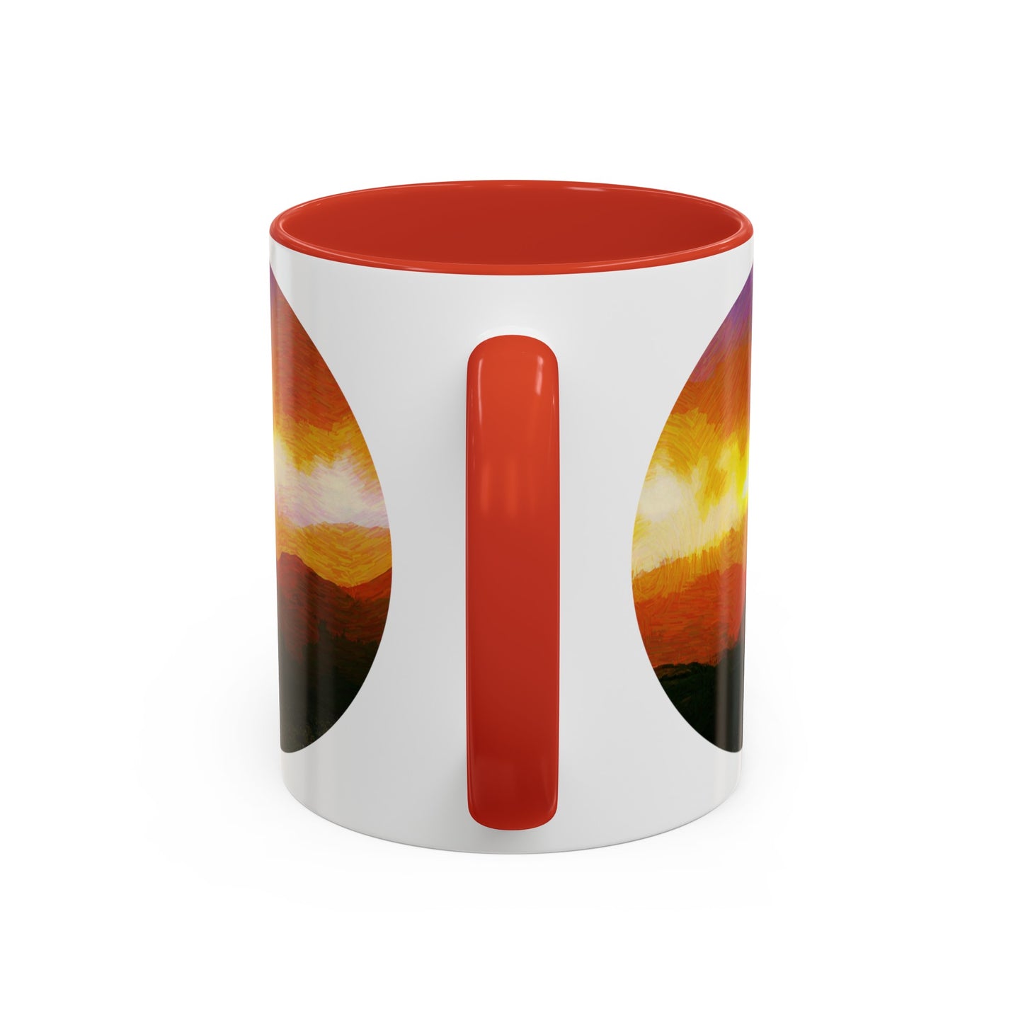 Intriguing Vistas™ Sunset Series Accent Coffee Mug, 11oz