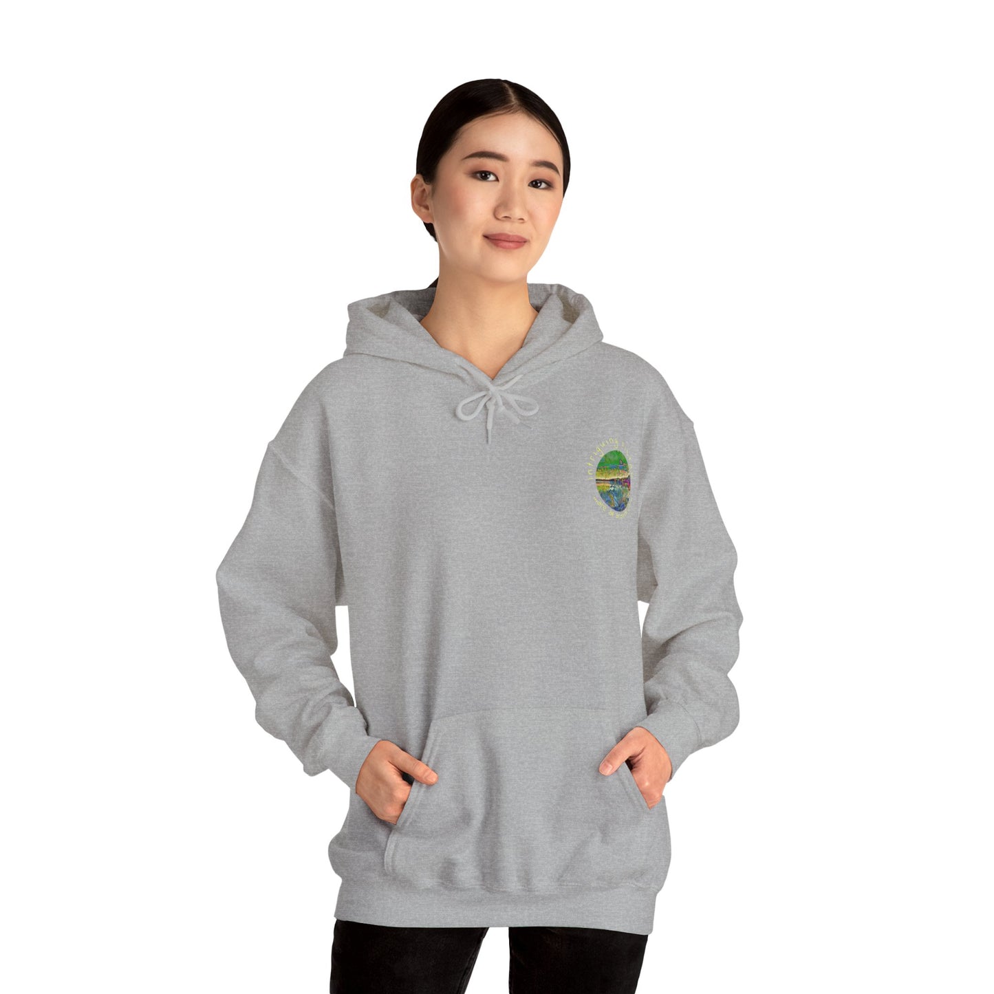 Intriguing Vistas™ Scenery Series Unisex Heavy Blend™ Hooded Sweatshirt